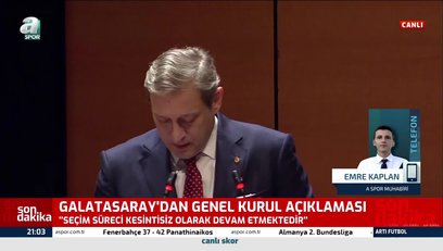 >Elmas seçim açıklaması!