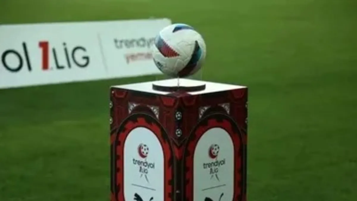 TFF 1. Lig'de 7 haftalık program açıklandı!