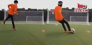 Yetenekli gençten harika vuruş