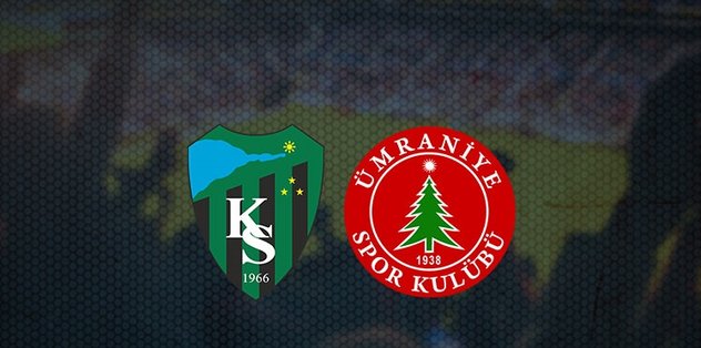 Kocaelispor - Ümraniyespor maçı ne zaman, saat kaçta ve hangi kanalda canlı yayınlanacak? | TFF 1...