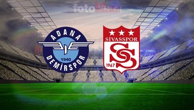 Adana Demirspor- Özbelsan Sivasspor maçı saat kaçta? Ne zaman, hangi kanalda?