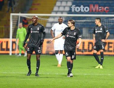 Kasımpaşa - Beşiktaş maçından kareler