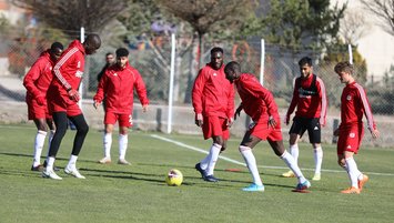 Sivasspor Kayserispor maçı hazırlıklarını sürdürdü