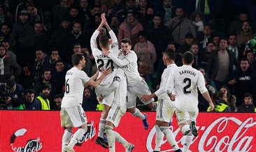 Real Madrid deplasmanda Betis'i yendi