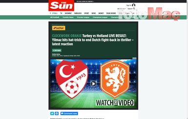 Son dakika spor haberi: Dünya basını galibiyetimizi böyle gördü! Göz kamaştırıcı