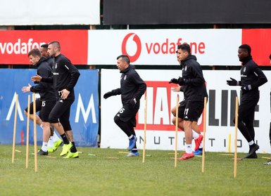 Beşiktaş’ta Erzurumspor maçı hazırlıklarını sürdürdü