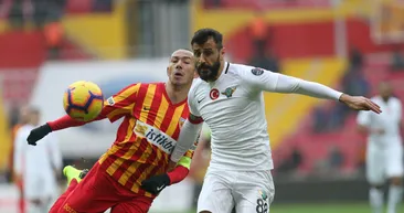 Kayserispor - Akhisarspor maçından kareler!