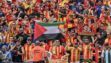 Esperance taraftarları Filistin'i unutmadı!