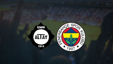 Altay - Fenerbahçe maçı ne zaman? Saat kaçta ve hangi kanalda? | Fenerbahçe Altay maçı