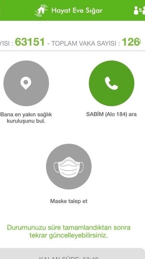 hayat eve sigar maske kodu hayat eve sigar uygulamasindan maske kodu nasil alinir saglik bakanligi hayat eve sigar uygulamasi nedir fotomac