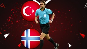 Türkiye-Norveç maçının hakemi belli oldu!