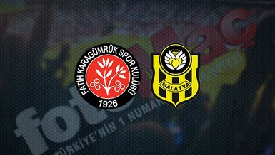 Fatih Karagümrük - Yeni Malatyaspor maçı ne zaman, saat kaçta ve hangi kanalda canlı yayınlanacak? |  Süper Lig