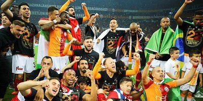 Süper Lig'de 61. sezonun şampiyonu Galatasaray