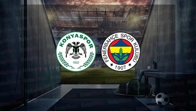 KONYASPOR FENERBAHÇE SÜPER LİG MAÇI CANLI 📺 | Konyaspor - Fenerbahçe maçı hangi kanalda canlı yayınlanacak? Saat kaçta? İlk 11'ler belli oldu