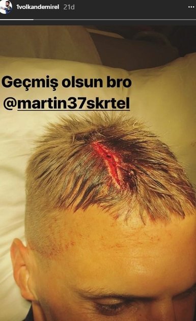 Fenerbahçeli futbolculardan Martin Skrtel’e geçmiş olsun mesajı