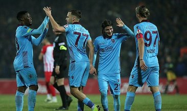 Trabzonspor'da çeyrek final sevinci