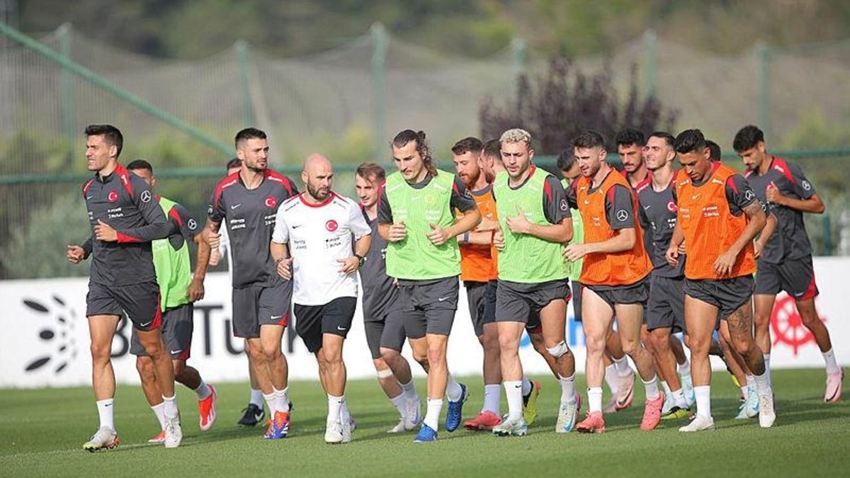 Milliler Galler maçına hazırlanıyor!