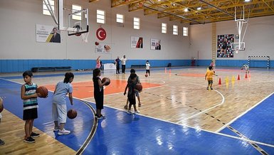 Basketbol kursuna yoğun ilgi
