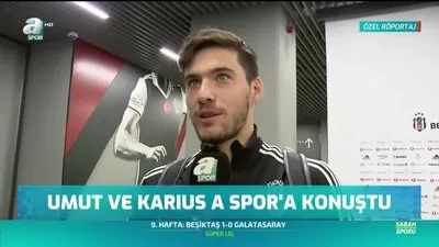 >Umut Nayir: Benim için duygusal bir maç oldu