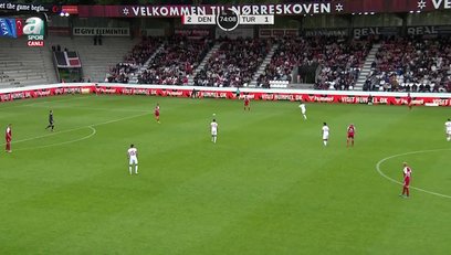 >GOL | Danimarka 3-1 Türkiye