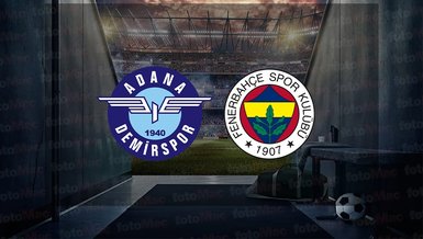Adana Demirspor Fenerbahçe - CANLI İZLE | Adana Demirspor - Fenerbahçe maçı hangi kanalda? FB maçı saat kaçta?