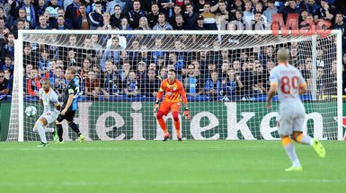 Club Brugge - Galatasaray maçından kareler
