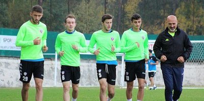 Kardemir Karabükspor'da Altay maçı hazırlıkları sürdü