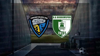Karacabey Belediyespor - Bodrumspor maçı canlı izle