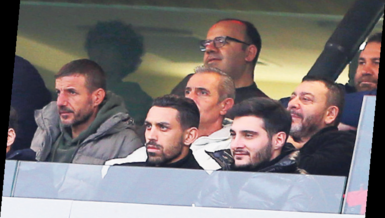 Cezalı İrfan tribünden izledi