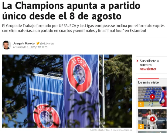 UEFA'dan Şampiyonlar Ligi için dev proje! - 1