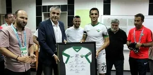 Akhisar’ın kaptanı son kez sahaya çıktı