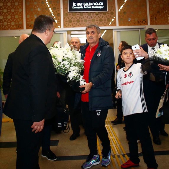 Beşiktaş'a Konya'da coşkulu karşılama!