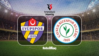İKAS Eyüpspor-Çaykur Rizespor maçı izle: Ne zaman, saat kaçta, hangi kanalda?