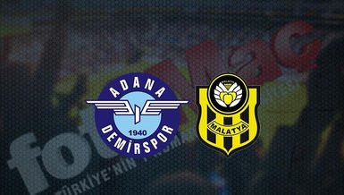 Adana Demirspor - Yeni Malatyaspor maçı ne zaman, saat kaçta ve hangi kanalda canlı yayınlanacak? | Süper Lig