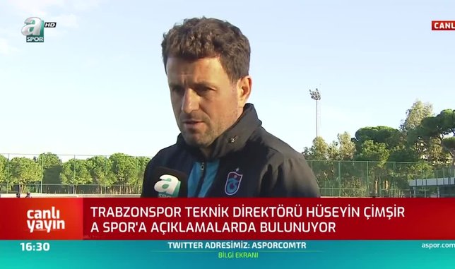 Trabzonspor Teknik Direktörü Hüseyin Çimşir: Şampiyonluk yarışının içinde olacağız