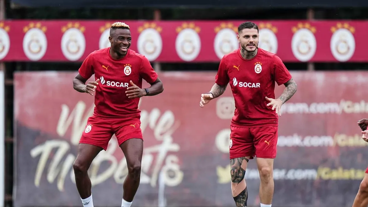 Gala Mauro Icardi Victor Osimhen Maillot Enfant Avec Short - Édition Spéciale