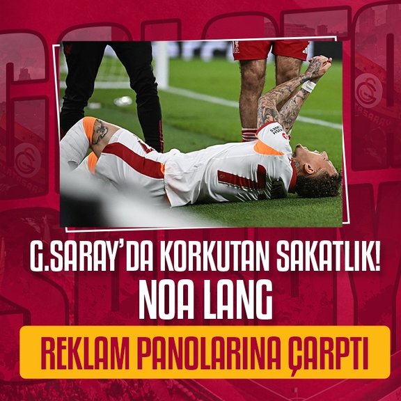 Galatasaray’da korkutan sakatlık! Noa Lang...