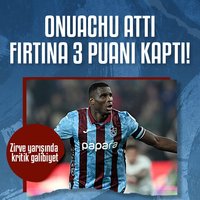 Karadeniz derbisinde kazanan Trabzonspor!