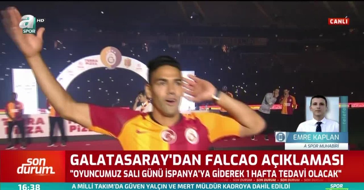 Galatasaray Dan Falcao Aciklamasi Son Dakika Video Videolari Video Haberleri Fotomac