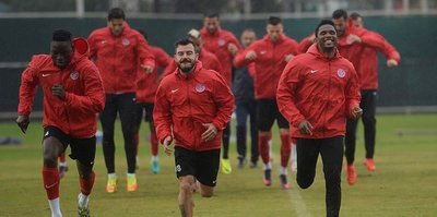 Antalyaspor, Başakşehir hazırlıklarını sürdürdü