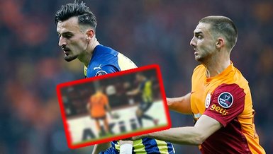 Fenerbahçe Galatasaray derbisinde penaltı bekledi! İşte Berkan Kutlu ve Berisha'nın o pozisyonu