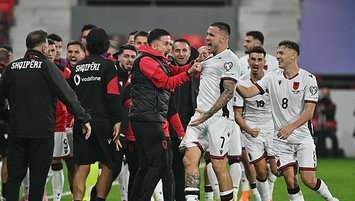 Manaj attı! Arnavutluk Sırbistan'da kazandı