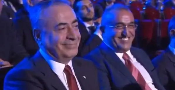 Galatasaray'ın Şampiyonlar Ligi kurası Mustafa Cengiz ve Abdurrahim Albayrak'ın yüzünü güldürdü - 1
