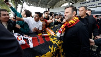 Galatasaray kamp için Antalya'ya geldi