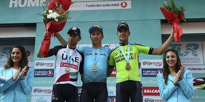 2018 Cumhurbaşkanlığı Türkiye Bisiklet Turu'nun dördüncü etabını Alexey Lutsenko kazandı