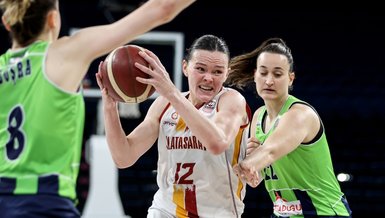 Galatasaray Kadın Basketbol Takımı Nesibe Aydın'ı yenerek finale yükseldi! Rakip Fenerbahçe