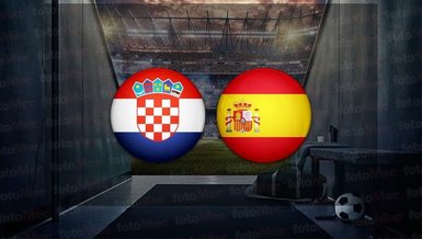 Hırvatistan İspanya maçı CANLI İZLE | UEFA Uluslar Ligi