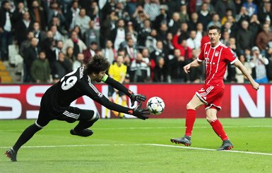 Beşiktaş - Bayern Münih maçından kareler