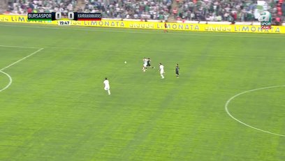 >GOL | Bursaspor 1-0 Kahramanmaraşspor