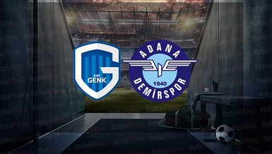 Genk - Adana Demirspor maçı ne zaman, saat kaçta ve hangi kanalda canlı yayınlanacak? | UEFA Konferans Ligi
